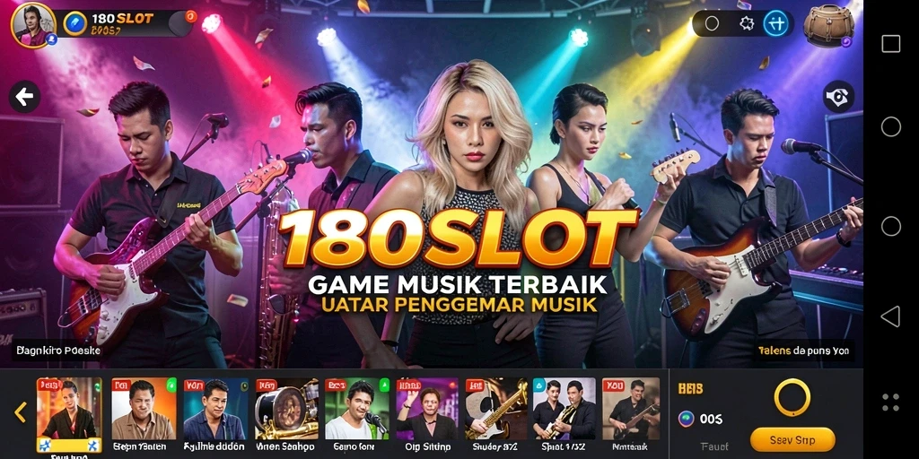 Gameplay menarik dalam 180SLOT dengan musik yang menggugah semangat.