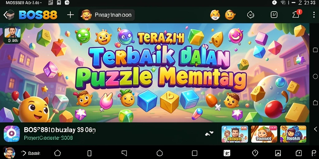 Tampilan gameplay BOS88 dengan grafik menarik dan teka-teki menantang.