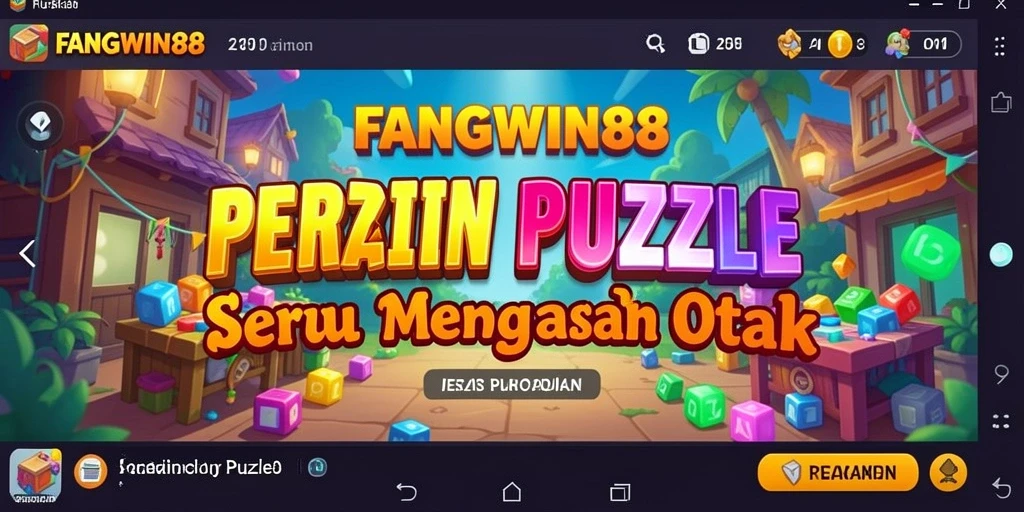 Tangkapan layar FANGWIN88 yang menunjukkan gameplay Puzzle yang menantang.
