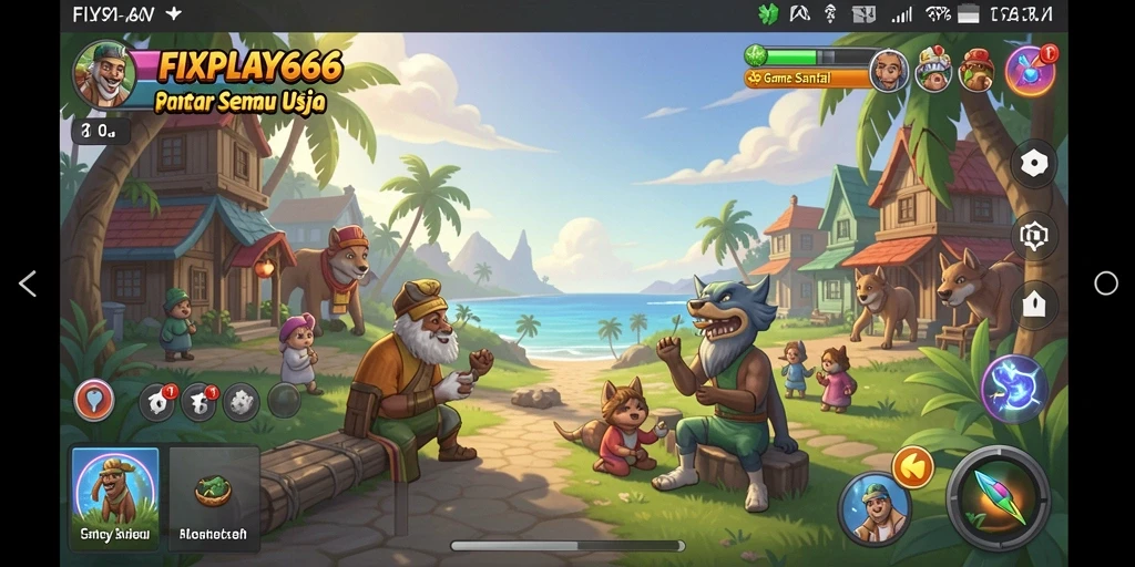 Tampilan gameplay FIXPLAY666 yang seru dan menarik.