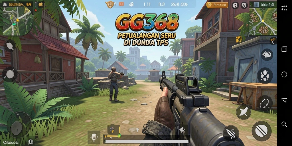 Tampilan gameplay GG368 yang seru dan menegangkan dalam mode TPS.