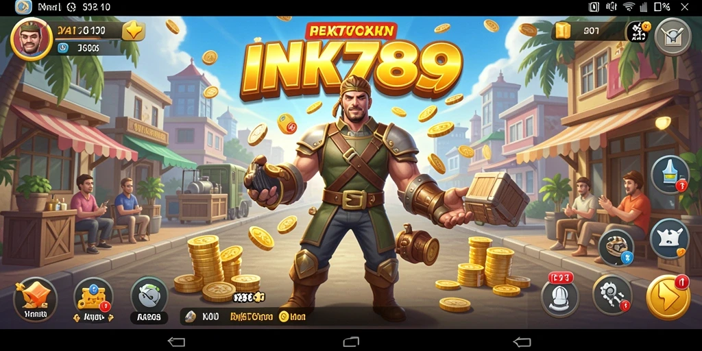 Tangkapan layar gameplay INK789 menampilkan pengalaman Tycoon yang mendalam.
