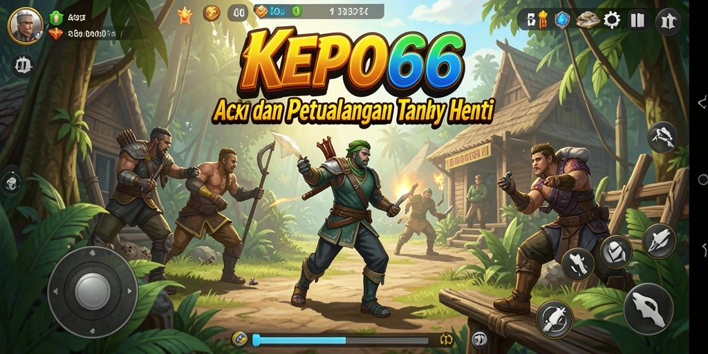 Tampilan seru dari gameplay KEPO66 dengan aksi mendebarkan.