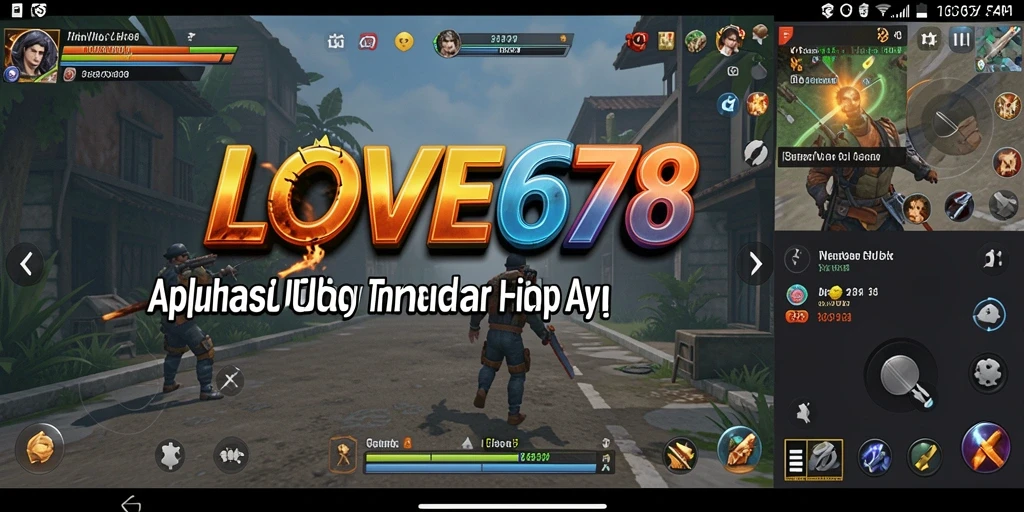 Tampilan antarmuka LOVE678 yang menarik dan user-friendly.