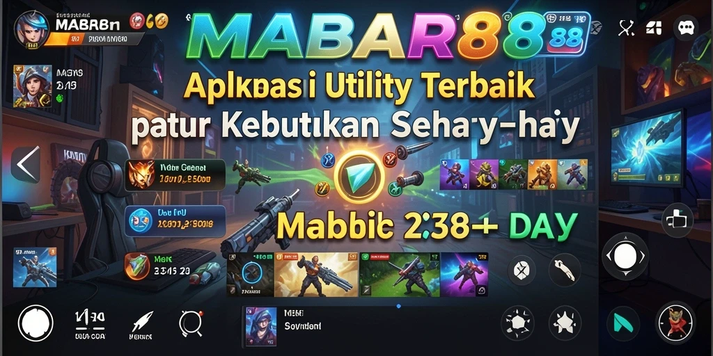 Tampilan antarmuka utama MABAR88 yang intuitif dan sederhana.
