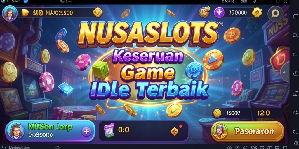 Tampilan menakjubkan dari gameplay NUSASLOTS yang membuat ketagihan.