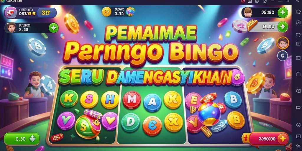 Tampilan gameplay seru dalam OBOR138 dengan bingo menarik.