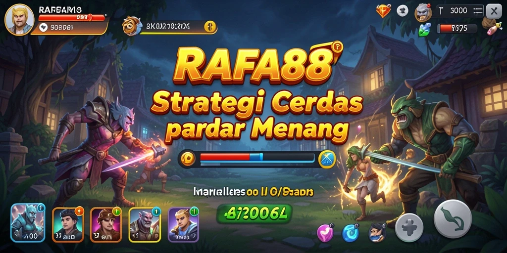 Tampilan gameplay RAFA88 dengan strategi mendebarkan.