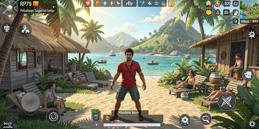 Tangkapan layar gameplay RP79 yang menampilkan keseruan bermain.