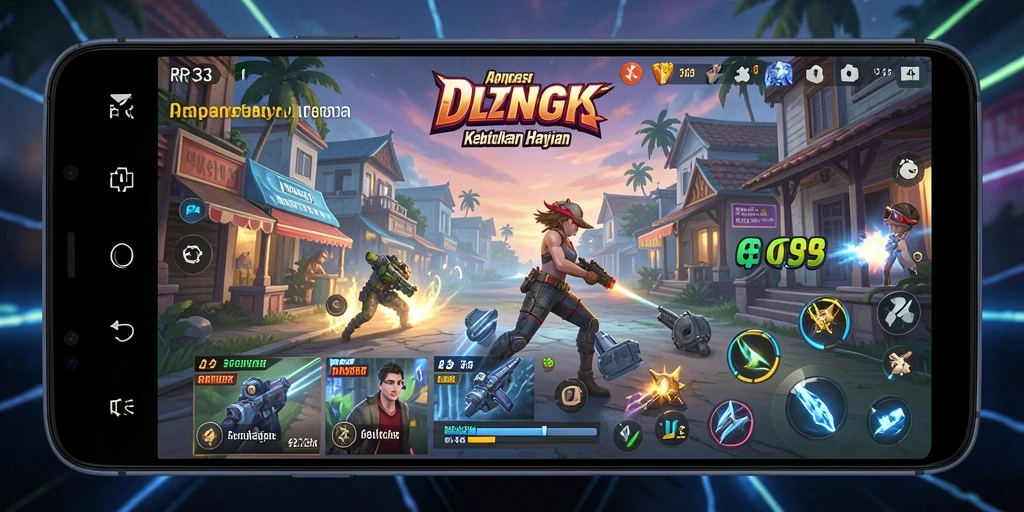 Tampilan antarmuka pengguna aplikasi RR33 yang intuitif dan fungsional.