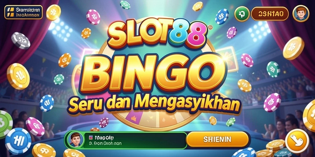 Tampilan gameplay SLOT88 dengan aktivitas Bingo yang mengasyikkan.