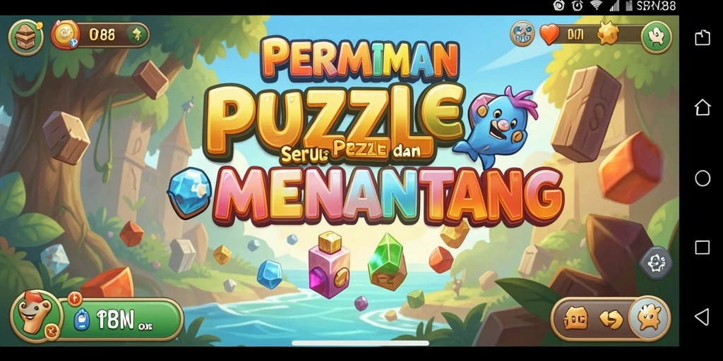 Screenshot gameplay SPN88 menampilkan tantangan Puzzle yang menarik.